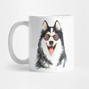 Hippie Husky - Siberian Huskies are Cool Mug